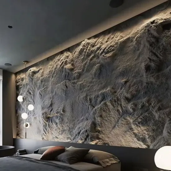 Factory Luxury PU Faux Stone Wall Panels: Polyurethane Veneer Decorative Panels for One-Wall Enhancements