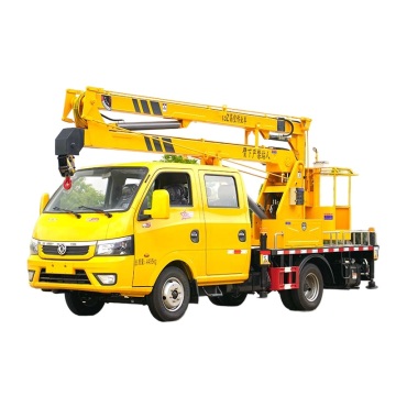 Dongfeng 4x2 Diesel Aerial Work Platform 360° Rotation Bucket Truck