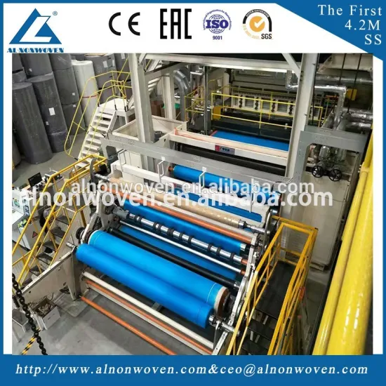 Professional AL-1600 S Spunbond Nonwoven Machine Made in China