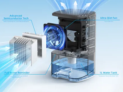 Guangdong DOUHE Professional Portable Ultra Quiet 2-in-1 Dry Dehumidifier