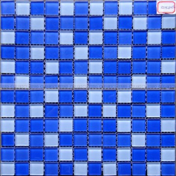 Mosaico de vidro de piscina de 20x20mm de 20x20mm