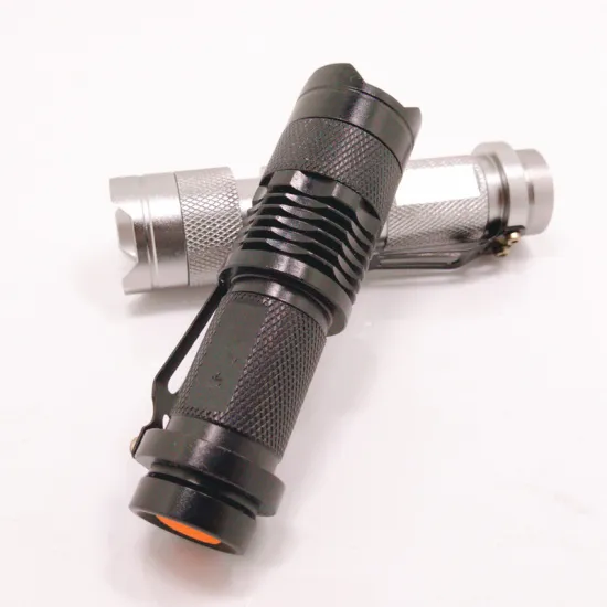 Rechargeable LED Torch with UV Money Detector Mini Flashlight