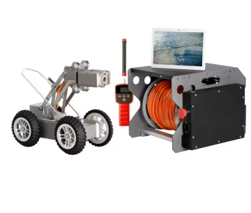 Drainage Pipe Inspection Robot with Night Vision