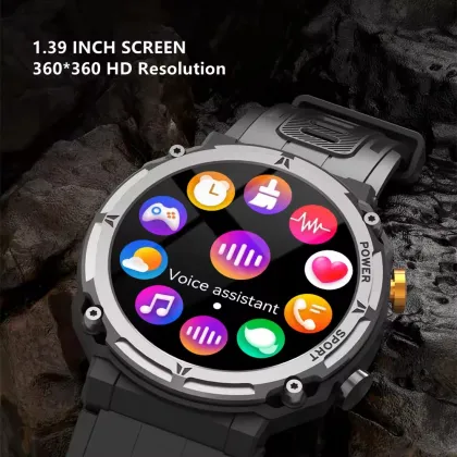 Maxtop C21 PRO Round Multifunction Smartwatch
