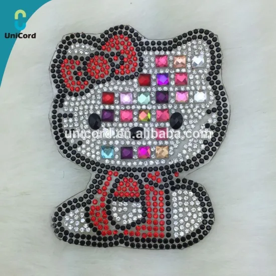 Fashion Rhinestone Diamond Decorated Embroidery Patch