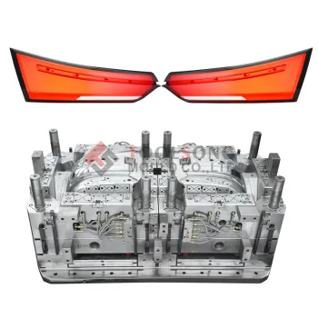 Custom Auto Tail Lamp Lens Mould & Plastic Injection Mould Manufacturer for Car Exterior Accessories