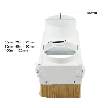 CNC Dust Collector Cover Dust Boots Skirt Hood for CNC Router Spindle