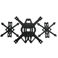 Acessórios de drones com moldura de drone de fibra de carbono FPV civil