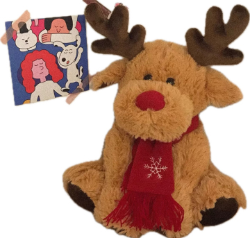 CSCC2025 New Furry Deer Baby Christmas Doll
