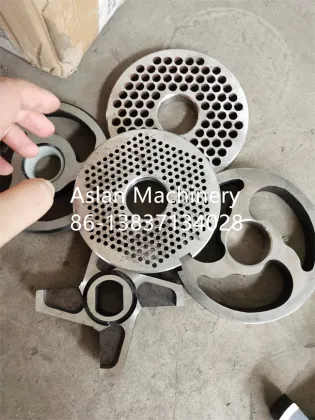 Automatic Pork Meat Frozen Meat Grinder / Meat Grinding Machine