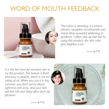 Arbutin Whitening Freckle Face Lotion