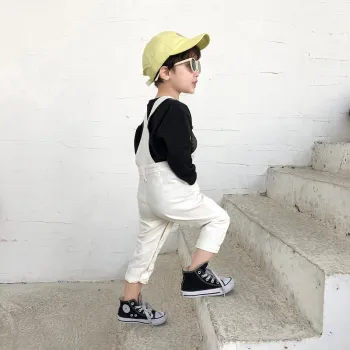 High quality and low price boys trousers children's organic cotton trousers