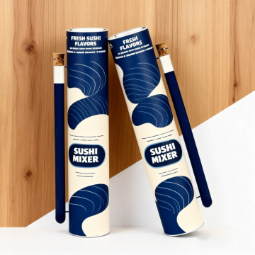 Emballage de tube Sushi Push Pop personnalisé