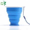 Tazza pieghevole in silicone per bere portatile all&#39;aperto