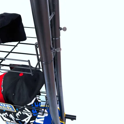 APEX Wholesale Caps Display Stand Metal Wire Mesh