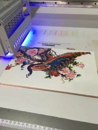 High Speed Original toshiba Head Digital Multicolor printing flatbed UV printer