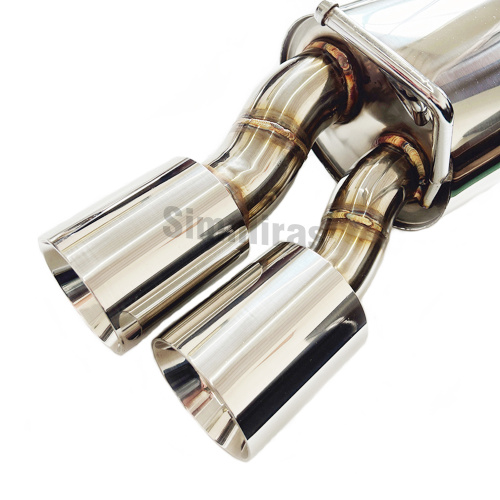 Edelstahl-Auspuff-Katzen-Back-System Fit Porsche 970 Panamera V6/V8/S/4S/Turbo 10-16 Heck Auspuff ohne Ventil