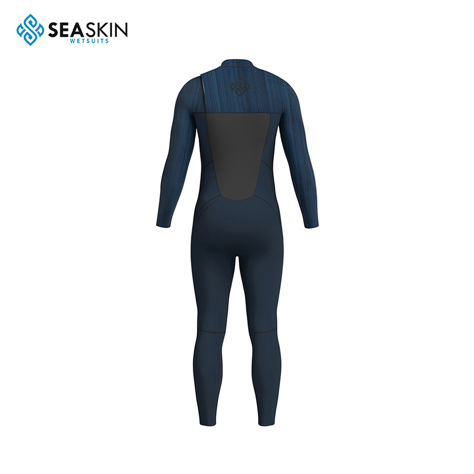 Seaskin تصميم جديد 3/2mm zip Zip Surfing Wetsuits