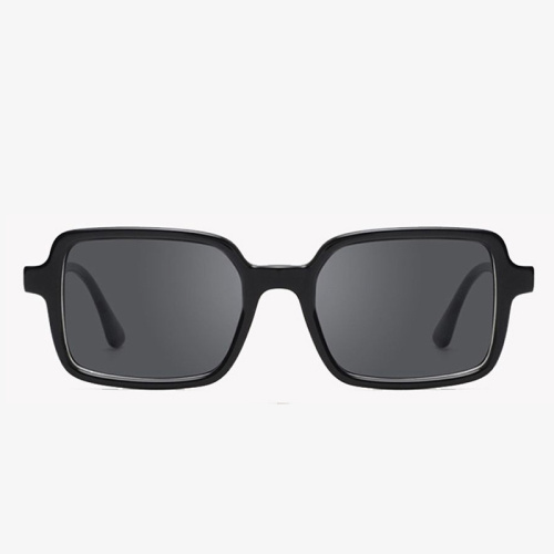 Custom Logo Acetate Shady Unisex Metal Logo Acetate Sunglasses Manufactory