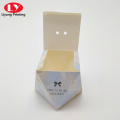 One Piece Folding Polygon Ribbon Gift Box