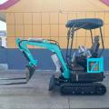 CE small digger 1 ton mini excavator