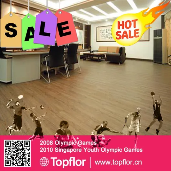 Professional Factory OEM Vinyl Hygienic PVC Flooring For Office