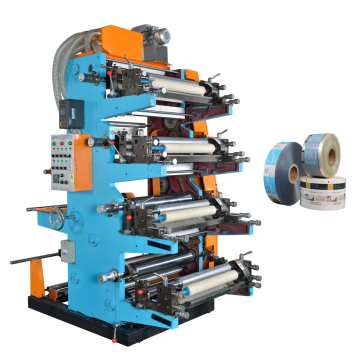 Flexographic Printing Machines for Plastic Films - Customizable 2 to 6 Color Printing with Widths from 600mm to 1600mm