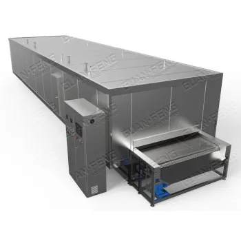 New Industrial Energy-Saving Automatic IQF Tunnel Freezer for Poultry Products