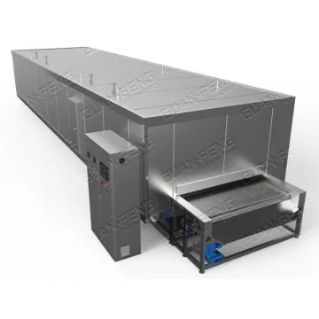 New Industrial Energy-Saving Automatic IQF Tunnel Freezer for Poultry Products