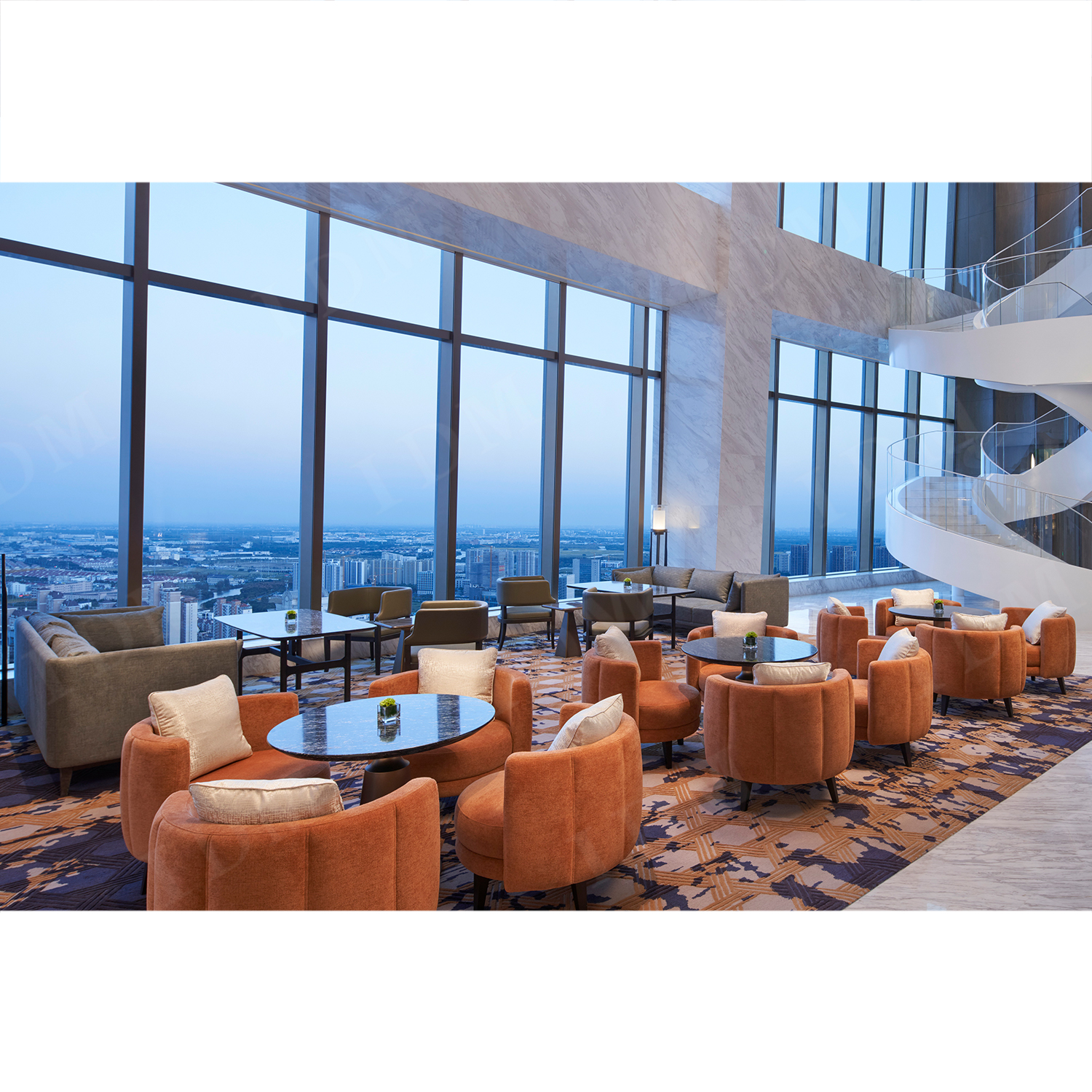 Modern table set Restaurant furniture Bar Stall Sofa