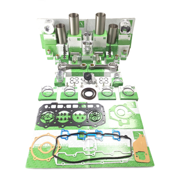 Yanmar Engine Overhaul Parts Kit: 4TNE94 Cylinder Liner, Piston, Rings, Valves, Gaskets, Bearings, Bushes