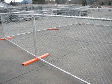 Outdoor Galvanized Chain Link Temporary Fence