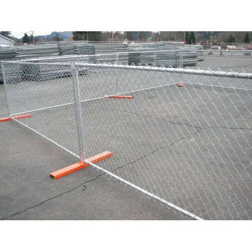 Outdoor Galvanized Chain Link Temporary Fence