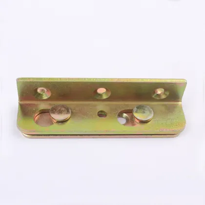 Gold Shine Factory Zinc Plated Bed Hinge for Furniture