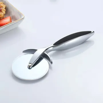 Stainless Steel Pizza Cutter and Kitchen Tools for Baking and DIY