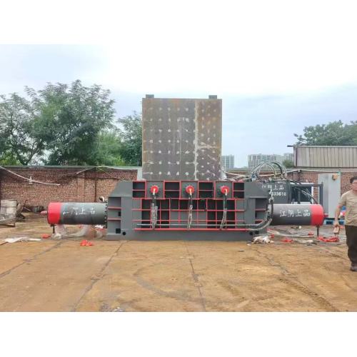 Enfardadeira hidráulica de metal 500T avançada com saída confiável