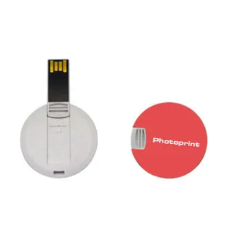 Jeton USB 2.0 Flash Drives, Can be Put in Wallet, Full Printing, 1-16GB, Used as Promotional Gift