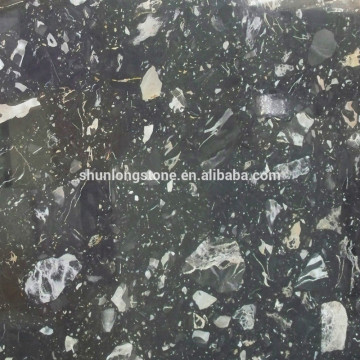 AM 020 aerolite Black artificial marble tile,slab