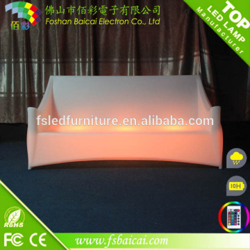 2016 furniture living room led furniture hot sale three people sofa