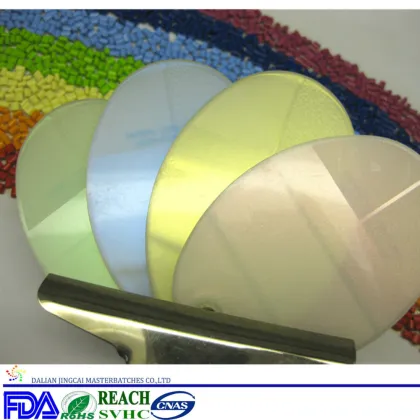 Gold colour masterbatch be used in industries