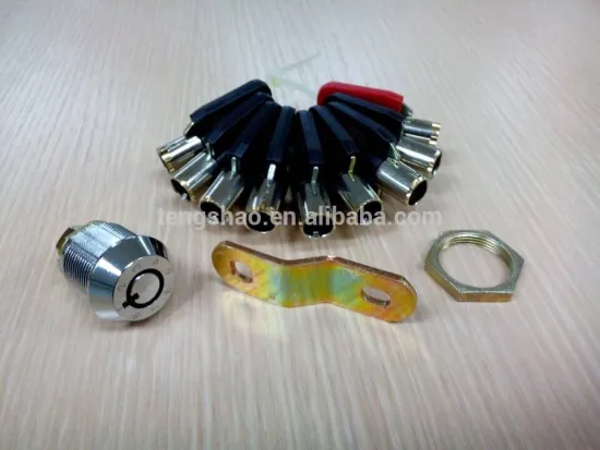 key combination changeable tubular key cam lock with manage key