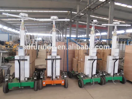 Push Model Ground Works Portable Lighting Tower (FZM-1000A)