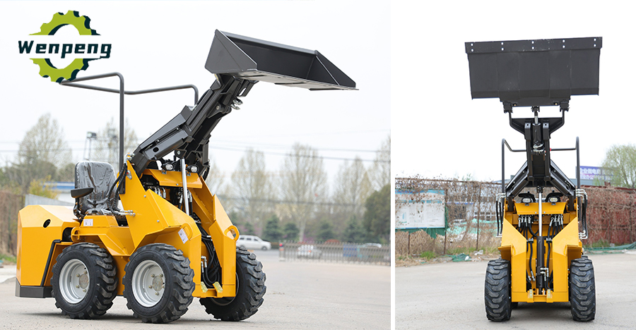 Photo of SL48Z wheel skid steer loader 560kg