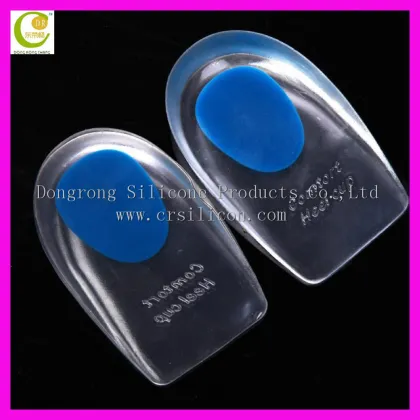Soft Comfort Cushion Foot Care Shoe Pad Silicone Gel Deodorant Orthotic Insoles Antibacterial Sport Insoles Fashion
