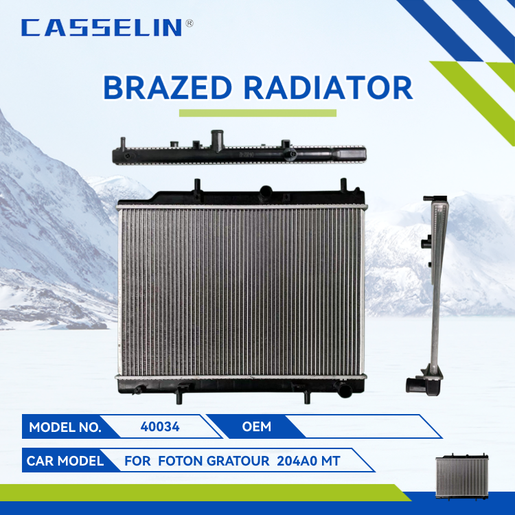 Casselin Car Brazed Radiator 40034