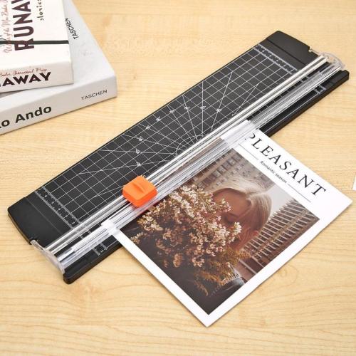 ALLOYSEED Portable Paper Cutter A3/A4/A5 Paper Trimmer Knife Home Office DIY Scrapbook Photo Paper Card Cutting Mat Machine Tool