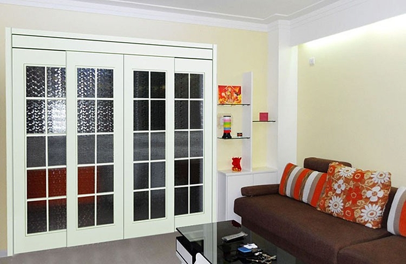 Latest Design Wood Balcony Sliding Door