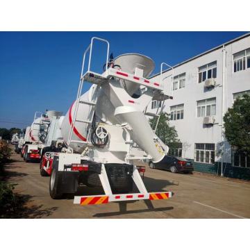 elf loaded automatic weighing concrete mixer truck