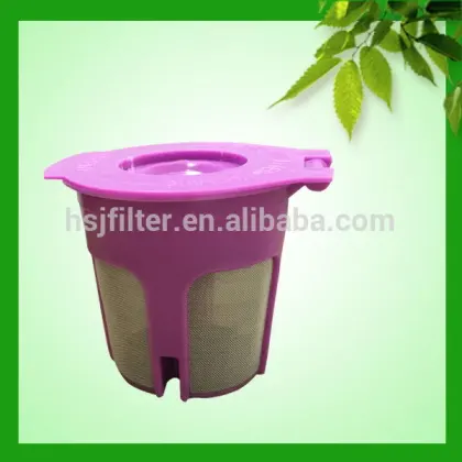 Ningbo HSJ Biodegradable Stainless Steel Coffee Filter Keurig2.0 K-Cup
