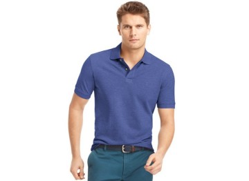 Big and Tall Shirt, Short Sleeve Pique Polo